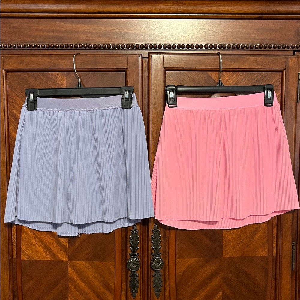 All in Motion Girl’s Pleated Pink Skorts